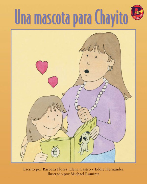 Front cover for Una mascota para Chayito by Barbara M. Flores; Elena Castro; Eddie Hernández