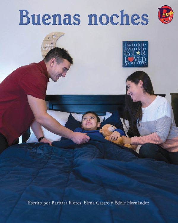 Front cover for Buenas noches by Barbara M. Flores; Elena Castro; Eddie Hernández