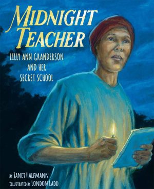 Front cover for Midnight Teacher by Janet Halfmann and London Ladd