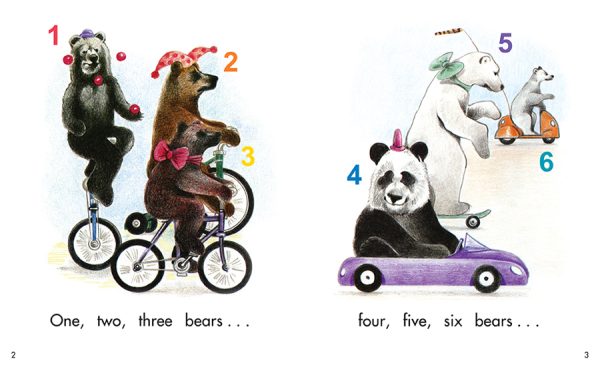 Interior spread #2 for Ten Bears by Elena Castro; Barbara Flores; Eddie Hernandez and Michael Ramirez