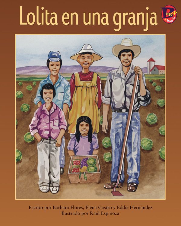 Front cover for Lolita en una granja by Barbara Flores; Elena Castro; Eddie Hernández