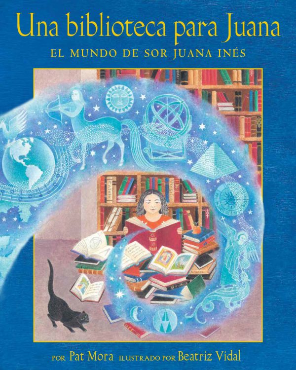 Front cover for Una biblioteca para Juana by Pat Mora and Beatriz Vidal