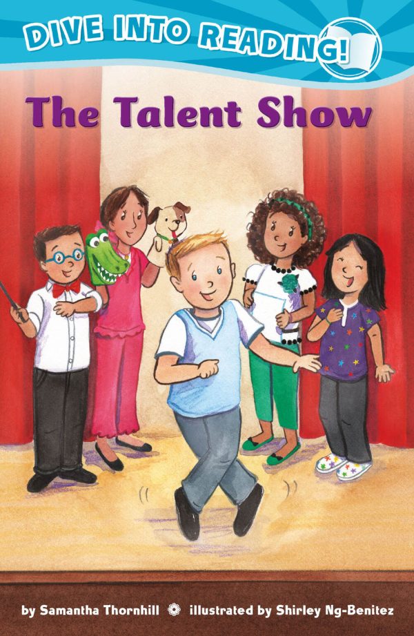 Front cover for The Talent Show (Confetti Kids #11) by Samantha Thornhill and Shirley Ng-Benitez