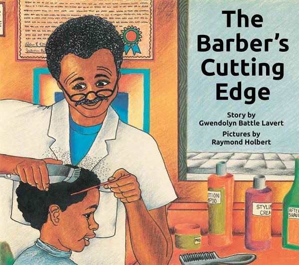 Front cover for The Barber's Cutting Edge by Gwendolyn Lavert and Raymond Holbert