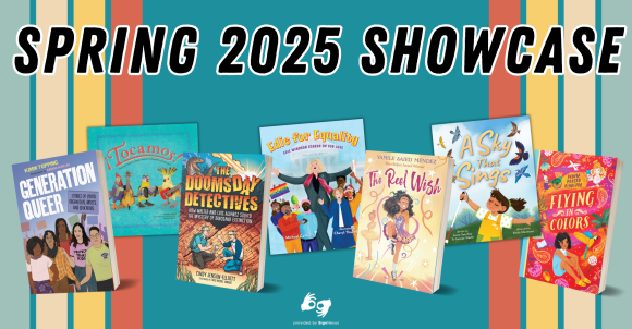 Spring 2025 Showcase asset showing covers of spring titles