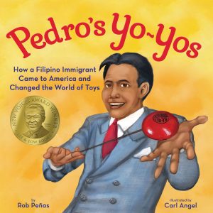 Front cover for Pedro's Yo-Yos by Rob Peñas and Carl Angel