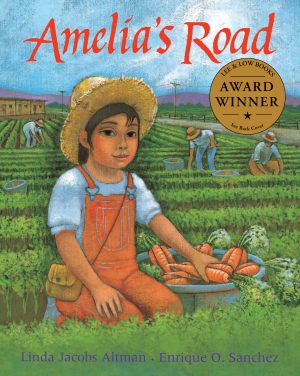 Front covernull for Amelia's Road by Linda Jacobs Altman and Enrique O. Sanchez